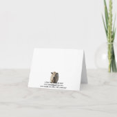 Charolais White Koe - Westerne adreswijziging Aankondiging (Achterkant)