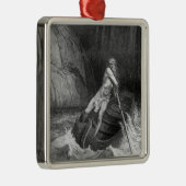 Charon, de Ferryman van de hel Metalen Ornament (Rechts)