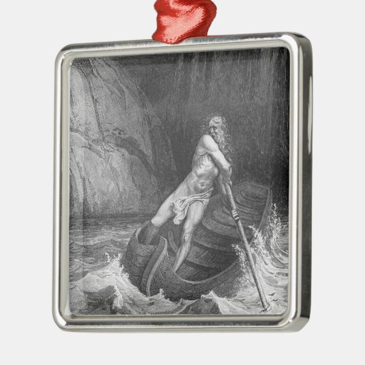 Charon, de Ferryman van de hel Metalen Ornament (Links)