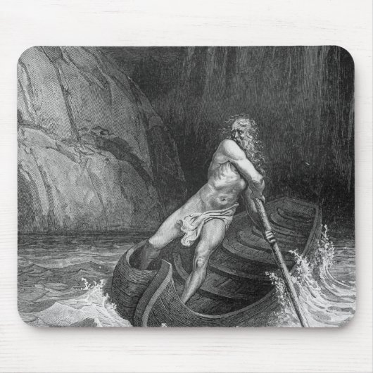 Charon, de Ferryman van de hel Muismat (Voorkant)