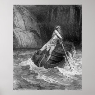 Charon, de Ferryman van de hel Poster