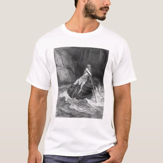 Charon, de Ferryman van de hel T-shirt (Voorkant)