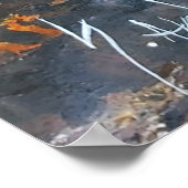 Charon, de transporter. 120x100cm schilderij poster (Hoek)