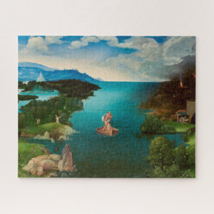 Charon door de rivier de Styx door Joachim Patinir Legpuzzel