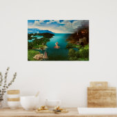 Charon door de rivier de Styx door Joachim Patinir Poster (Keuken)