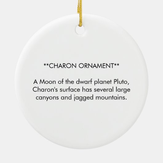 CHARON ORNAMENT (Achterkant)