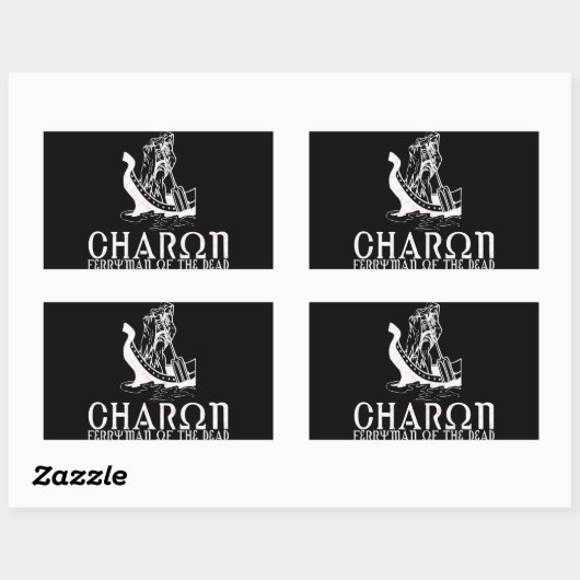 Charon Rechthoekige Sticker (Vel)