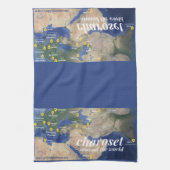 Charoset Rond de Wereld Theedoek (Verticaal)
