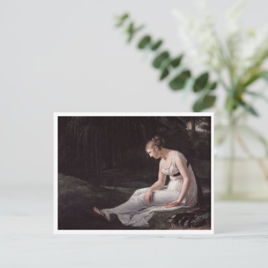 Charpentier, Constance Marie - Melancholy Briefkaart (Staand voorkant)