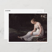 Charpentier, Constance Marie - Melancholy Briefkaart (Voorkant / Achterkant)