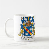 Charpentier Family Crest Koffiemok (Links)