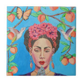 Charred Ice Tile Tegeltje (Voorkant)