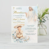 Charro Bautizo Y Primer Añito Niño Kaart (Staand voorkant)