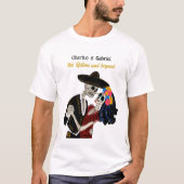 Charro en Catrina Suikerschedels Dansen Licht T-shirt (Voorkant)