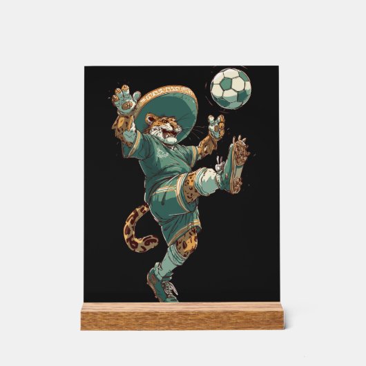 Charro Jaguar Striker Acryl Bord (Voorkant)