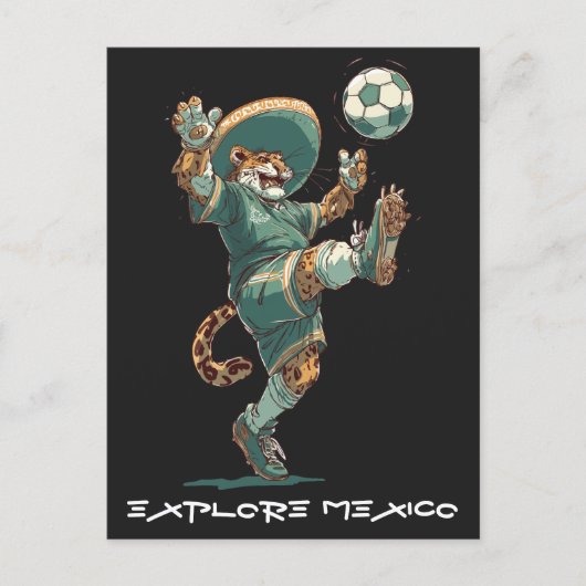 Charro Jaguar Striker Briefkaart (Voorkant)