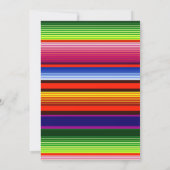 Charro Muchacho Mexican Boy Baby shower Kaart (Achterkant)