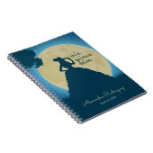 Charro Silhouette met Moon Quinceanera Notitieboek (Rechterzijde)