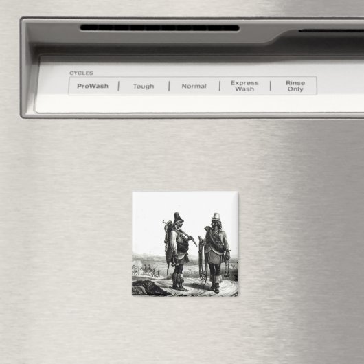 Charrua Indians Magneet (Insitu (Vaatwasser))