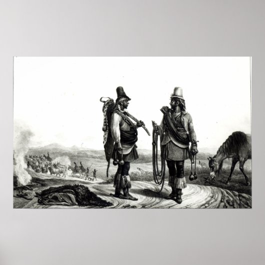 Charrua Indians Poster (Voorkant)