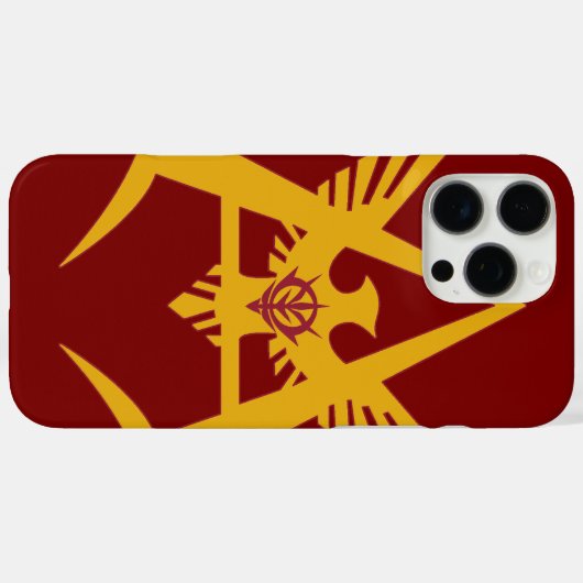 Chars Emblem Case-Mate iPhone Case (Achterkant (horizontaal))