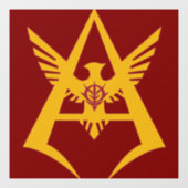 Chars Emblem Raamsticker (Vel)