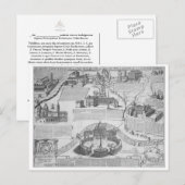 Charta Postalis Indulgentiae VII Ecclesiarum Urbis Briefkaart (Voorkant / Achterkant)