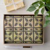 Charter Oak Quilt Woodblock Tissuepapier (Geschenk)