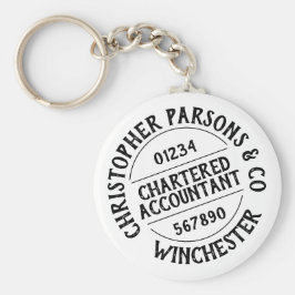 Charteraccountant Sleutelhanger