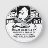 charteraccountants ronde klok (Voorkant)
