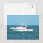 Charterboot Briefkaart (Voorkant / Achterkant)