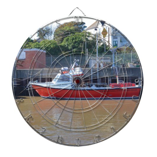 Charterboot High Flyer Dartbord (Voorkant)
