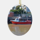 Charterboot High Flyer Keramisch Ornament (Rechts)