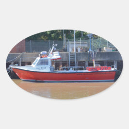 Charterboot High Flyer Ovale Sticker