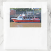Charterboot High Flyer Rechthoekige Sticker (Tas)
