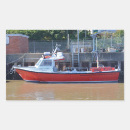 Charterboot High Flyer Rechthoekige Sticker