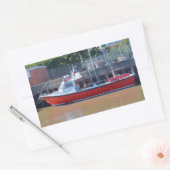 Charterboot High Flyer Rechthoekige Sticker (Envelop)
