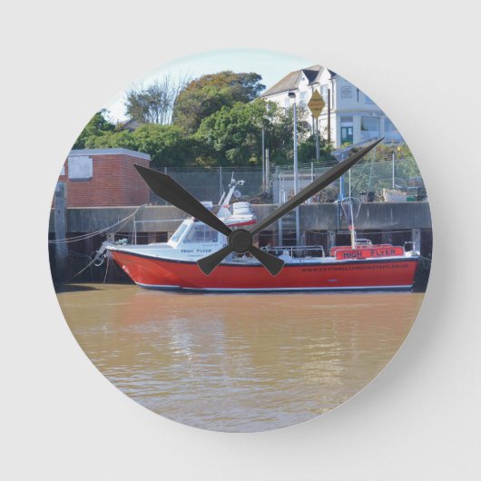 Charterboot High Flyer Ronde Klok (Voorkant)