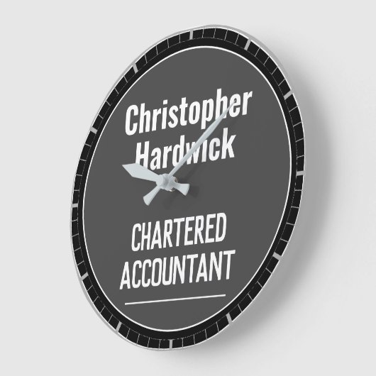 Chartered Accountant Kantoor Wall Clock Grote Klok (Hoek)