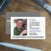Chartered Accountant Photo Visitekaartje