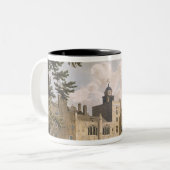 Charterhuis van de speelruimte, uit 'Geschiedenis' Tweekleurige Koffiemok (Voorkant links)