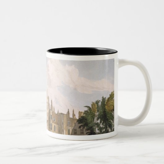 Charterhuis van de speelruimte, uit 'Geschiedenis' Tweekleurige Koffiemok (Rechts)