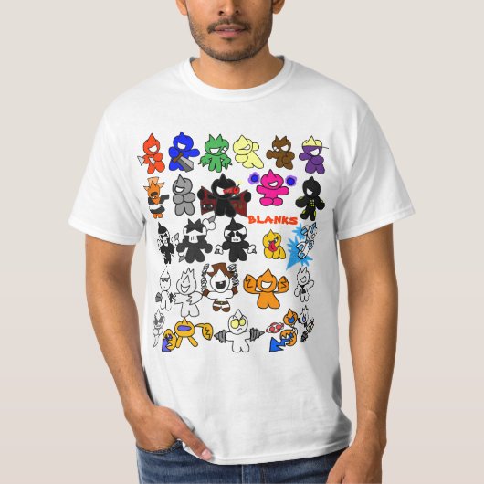 charterlijst t-shirt (Voorkant)