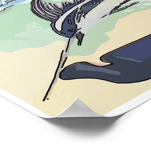 Chartervisserij Delaware Poster (Hoek)