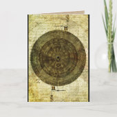 Charting the Stars Wenskaart Kaart (Voorkant)