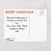 CharToonz Christmas Briefkaart 2006 (Achterkant)