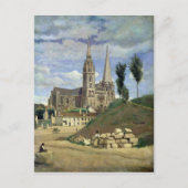Chartres Cathedral, 1830 Briefkaart (Voorkant)