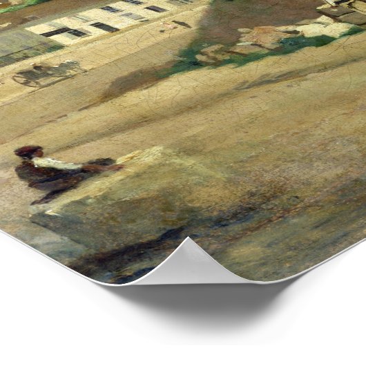 Chartres Cathedral, 1830 Poster (Hoek)