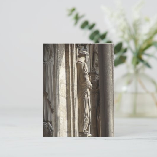 Chartres Cathedral Briefkaart (Staand voorkant)