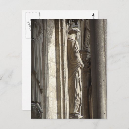 Chartres Cathedral Briefkaart (Voorkant / Achterkant)